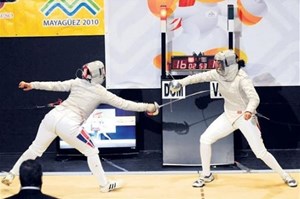 Las atletas Rossy Félix y Heyddys Valentín .