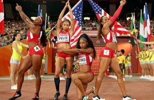 Mujeres atletas. 