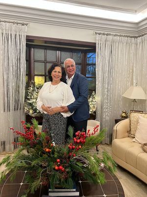 Claudio Liriano y María Elvira Lantigua son un matrimonio que lleva 41 años juntos.