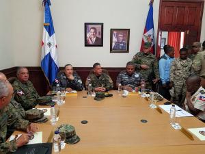 Cuerpos de seguridad RD y Haití coordinan acción binacional en conflictos en frontera