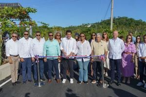 Inauguración carretera Ramal Viva, Las Terrenas.