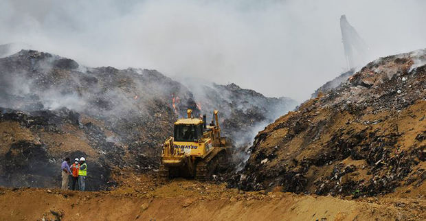 El incendio en Duquesa.