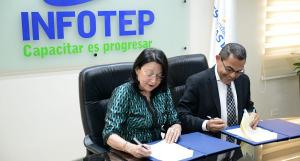 Fundación Reservas e Infotep firman acuerdo para capacitar a microempresarios