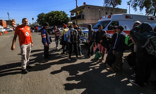 Migrantes centromericanos