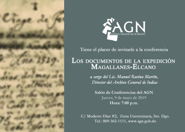AGN Invita- Conferencia : "Los documentos de la expedición Magallanes- Elcano"