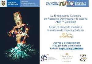 Embajada de Colombia en la RD presenta la muestra virtual de música y baile “Ensálsate” 