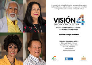 Inauguran exposición “Visión 4, Arte Abierto” este miércoles en Bellas Artes 