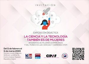 Indotel presenta muestra “La Ciencia y la Tecnología también es de Mujeres” 