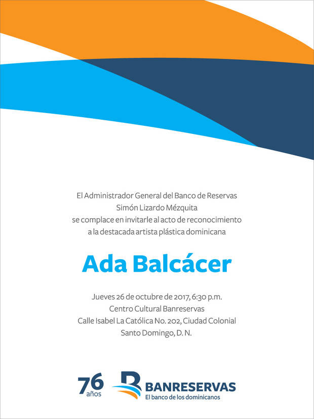 Invitación Ada Balcàcer