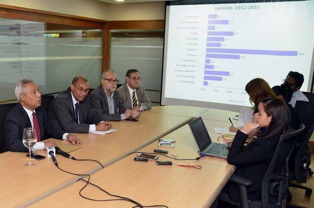 Isidoro Santana en rueda de prensa.