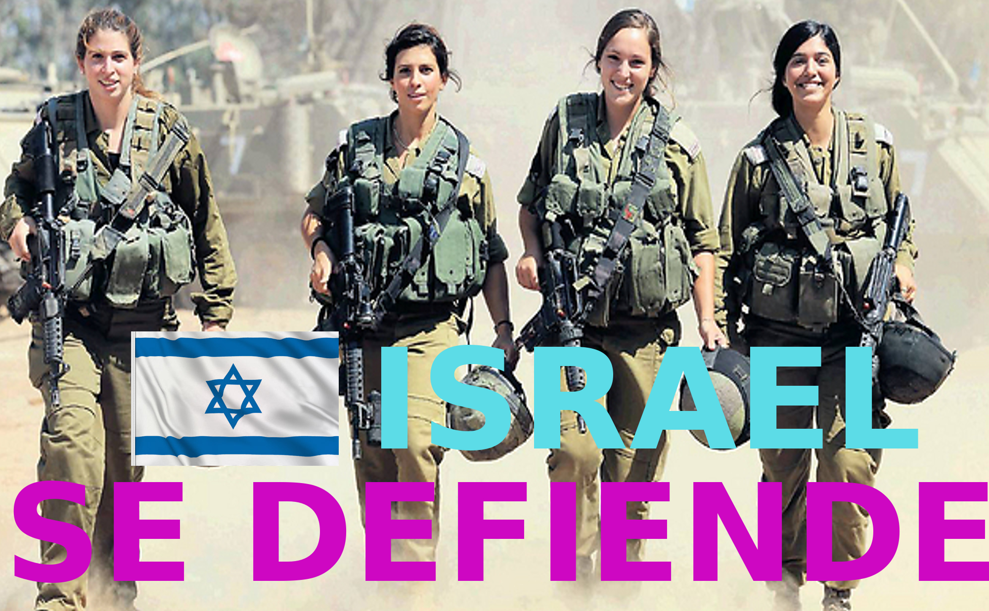 Israel se defiende a sangre y fuego...