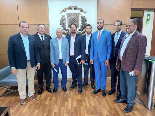 Delegados de los partidos políticos ante la JCE.