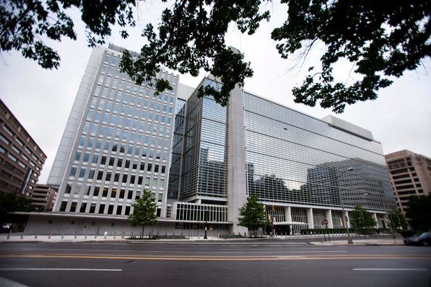 Vista exterior de la sede del Banco Mundial (BM), en una fotografía de archivo.
