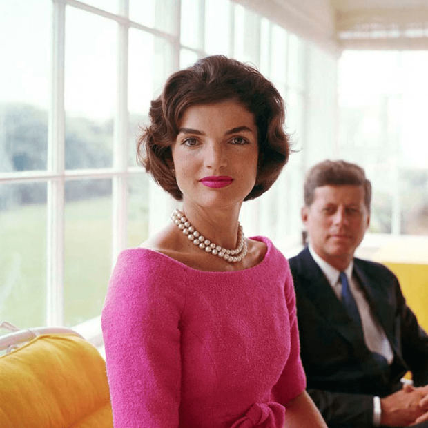 Jacqueline Kennedy Onassis.