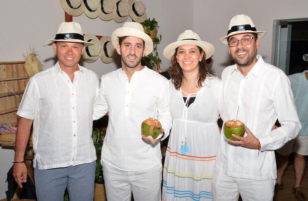 Jaime Eduardo Torres, Francisco Anselmi, Leticia Martínez y Germán Espinel.