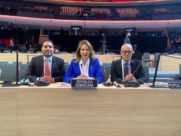 Jesús Paniagua, Milagros Germán y Andrés L. Mateo.