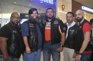 Jesús Mateo, Jorge Báez, Albert Rodríguez, , Jairo Tavera y Frank Castro.