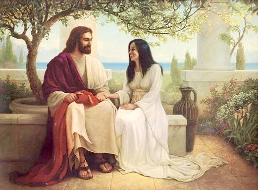 Jesús y María de Magdala.