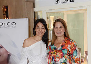 Gretna Rivera e Yadira Guzmán de Saviñón.