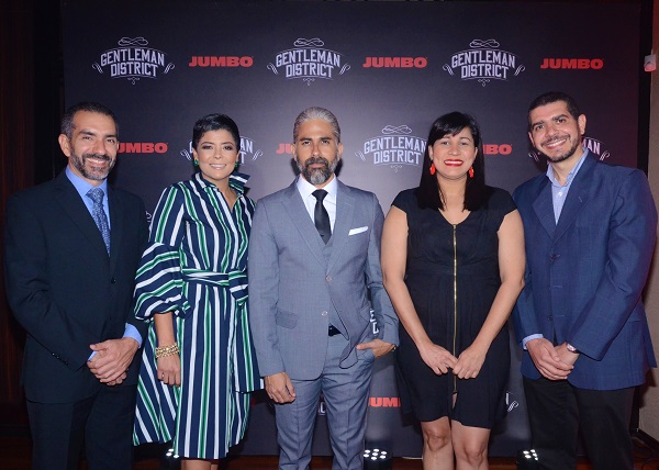 José Antonio Lomba, Cinthia Antonio, Isaac Saviñón (Panky), Cony Taveras y Daniel Lomba