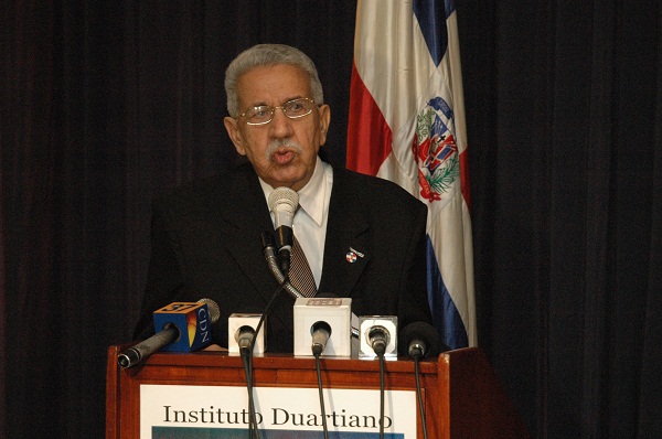 José Joaquín Pérez Saviñón, presidente Instituto Duartiano
