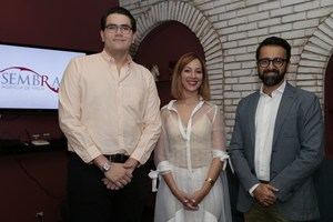 José Lombardero, Desirée González y Eduardo García