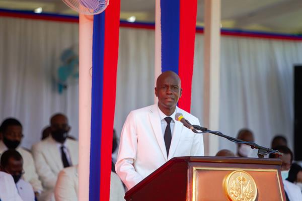 El presidente haitiano, Jovenel Moise.. 