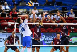 Sexteto masculino pierde ante Slovenia en inicio Mundial Voleibol