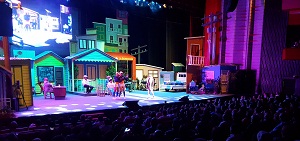 La Escuelota en Teatro Nacional, con publico