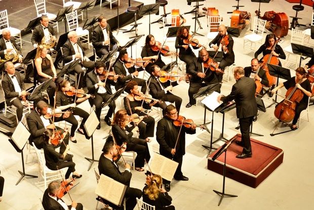 La Orquesta Sinfónica Nacional en su segundo concierto de primavera.