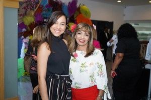 Lairet Rosario y Judith Jiménez.