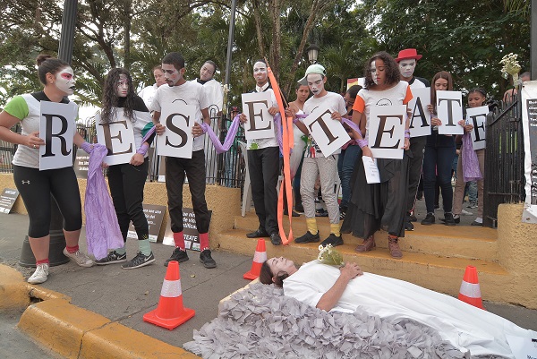 La organización llama a la población a resetearse y no justificar la violencia contra las mujeres
