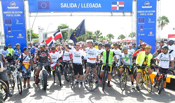 Bicicletada organizada por la UE