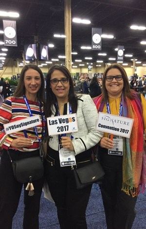 Laura Guzman, Leidy Cepeda y Solanyi Mejía.