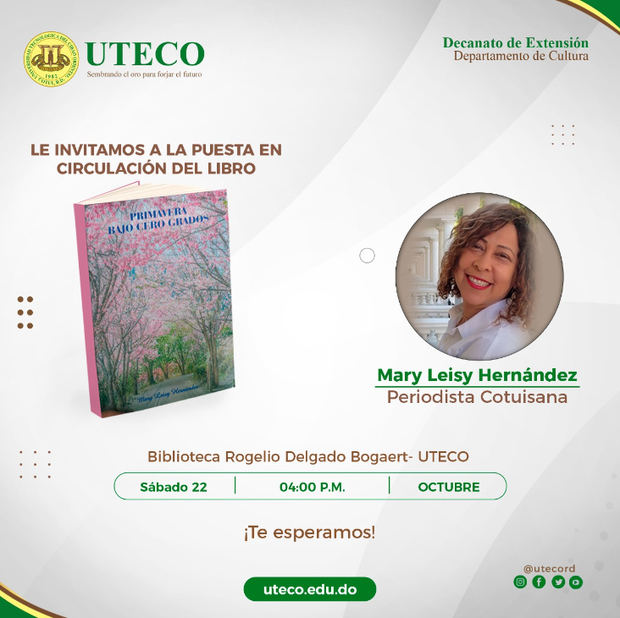 Presentarán libro de crónicas de viajes 'Primavera bajo cero grados', de la periodista Mary Leisy Hernández