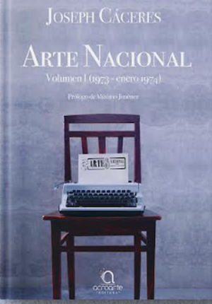 Libro Arte Nacional, de Joseph Cáceres, testimonia curso del quehacer artístico RD