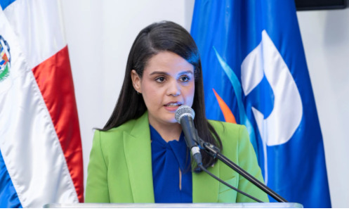 Dahiana Acosta, presidenta de ADOPRESCI.
