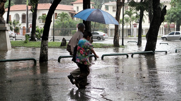 Se esperan lluvias moderadas