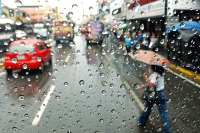 Se esperan lluvias débiles para estos días