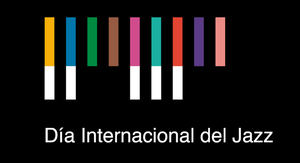 Logo Día Internacional del Jazz.