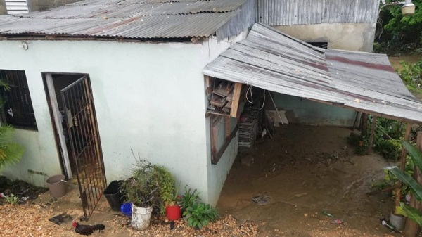 Vivienda inundada