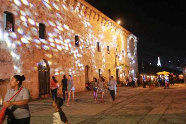 Luces en el Museo de las Casas Reales.