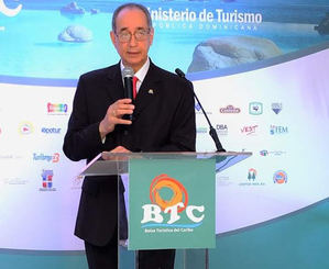  Luis Felipe Aquino, presidente de la Bolsa Turística del Caribe (BTC).
