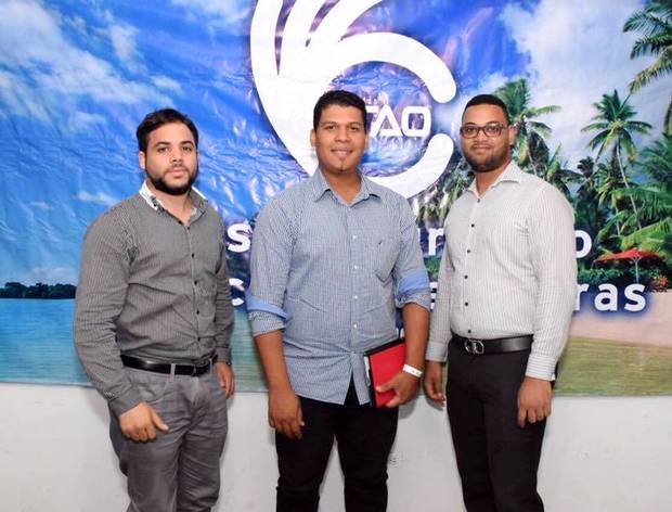 Luis Miguel Castillo, Ariel de la Cruz y Gerson Polanco