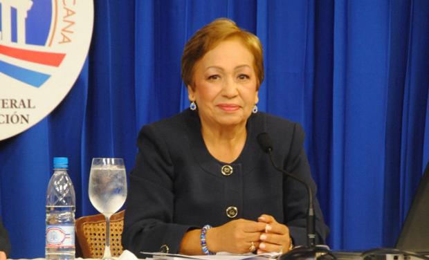 Luisa Fernández Durán, directora ejecutiva del Consejo Nacional de Zonas Francas
