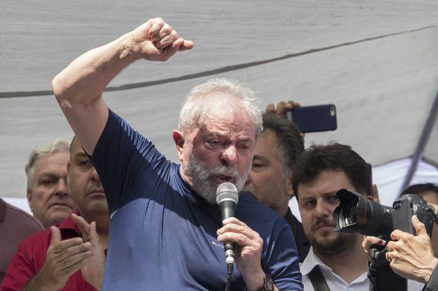 El expresidente brasileño Luiz Inacio Lula da Silva.