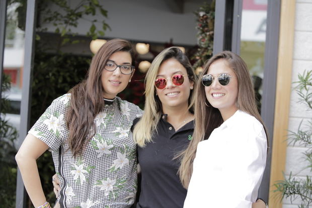 María Alejandra Peguero, Ilonka Lora, Jenniffer Schrills de Aguayo.