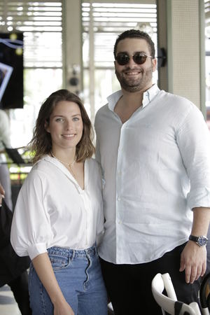 María Torres Prida y Joaquín Calderón.