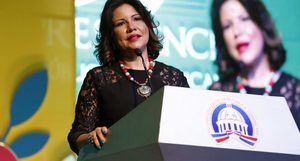 Margarita Cedeño afirma mayor participación de la mujer es clave para reducir desigualdad 