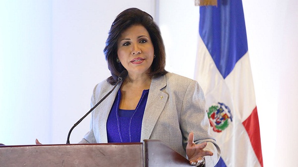 Margarita Cedeño vicepresidenta de la República Dominicana.
